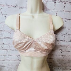 Wacoal Back Appeal Wirefree Rose Dust Pink Unlined Back Appeal  32DDD